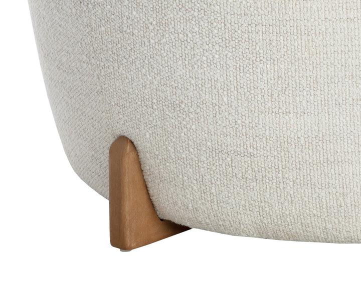 Cyan Ottoman | Ottoman | Derrick Details