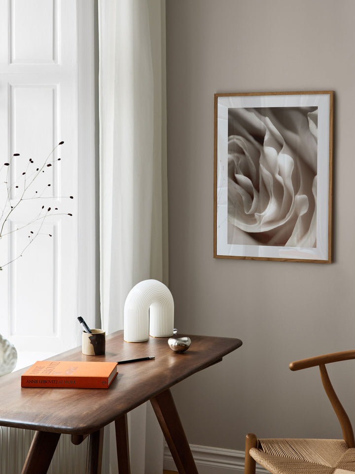 Beige Rose Poster | Art Print | Derrick Details