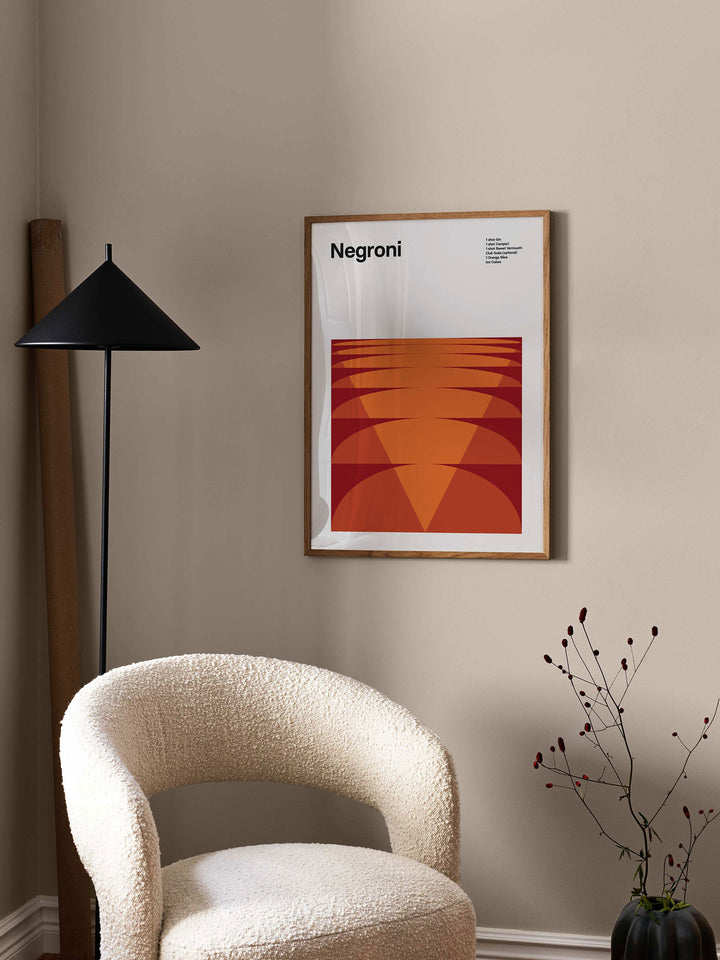 Negroni Poster | Art Print | Derrick Details