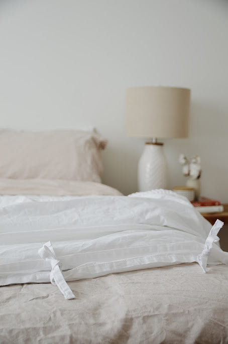 Turkish Cotton Duvet Cover | Bedding | Derrick Details