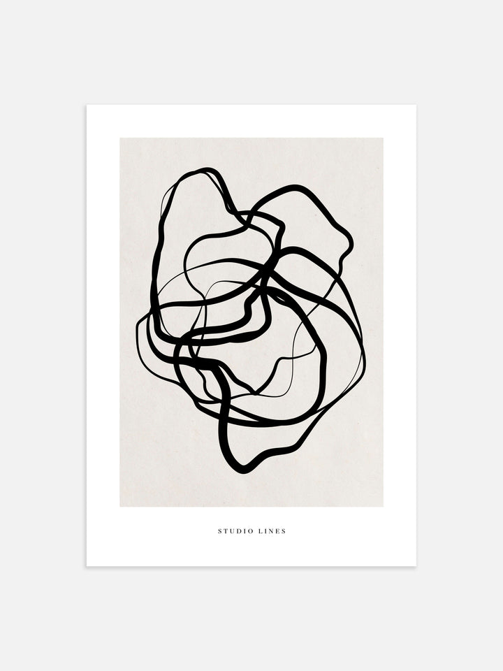 Studio Lines Art Print | Art Print | Derrick Details