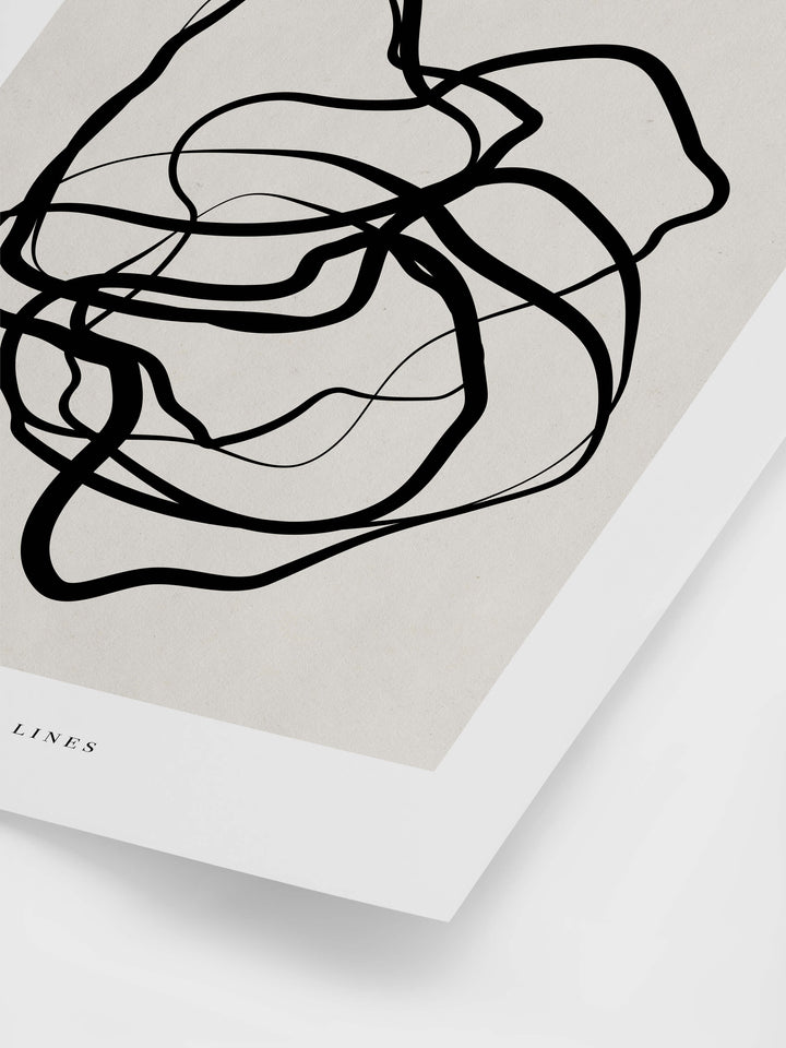 Studio Lines Art Print | Art Print | Derrick Details