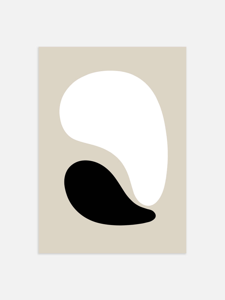 Soft Shapes Two Art Print | Art Print | Derrick Details