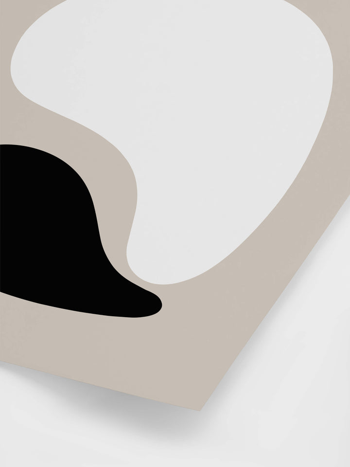 Soft Shapes Two Art Print | Art Print | Derrick Details