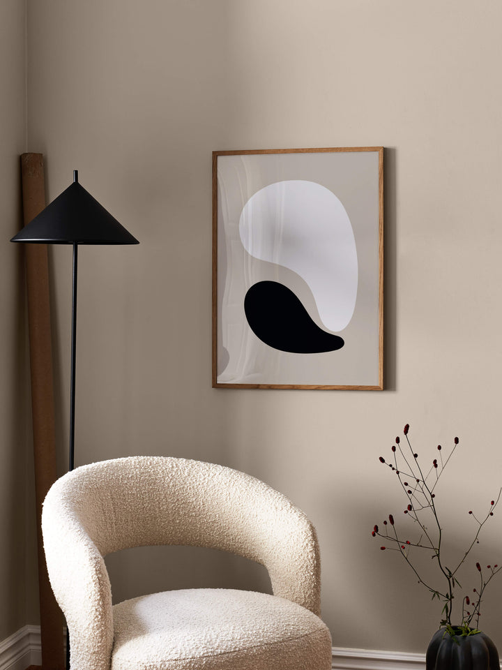 Soft Shapes Two Art Print | Art Print | Derrick Details