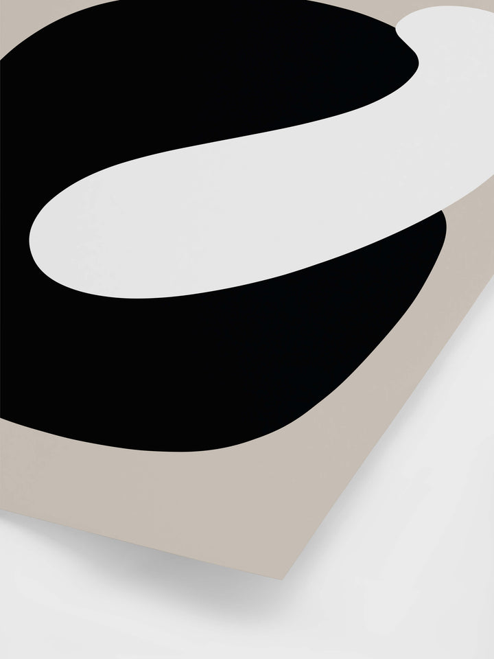 Soft Shapes One Art Print | Art Print | Derrick Details
