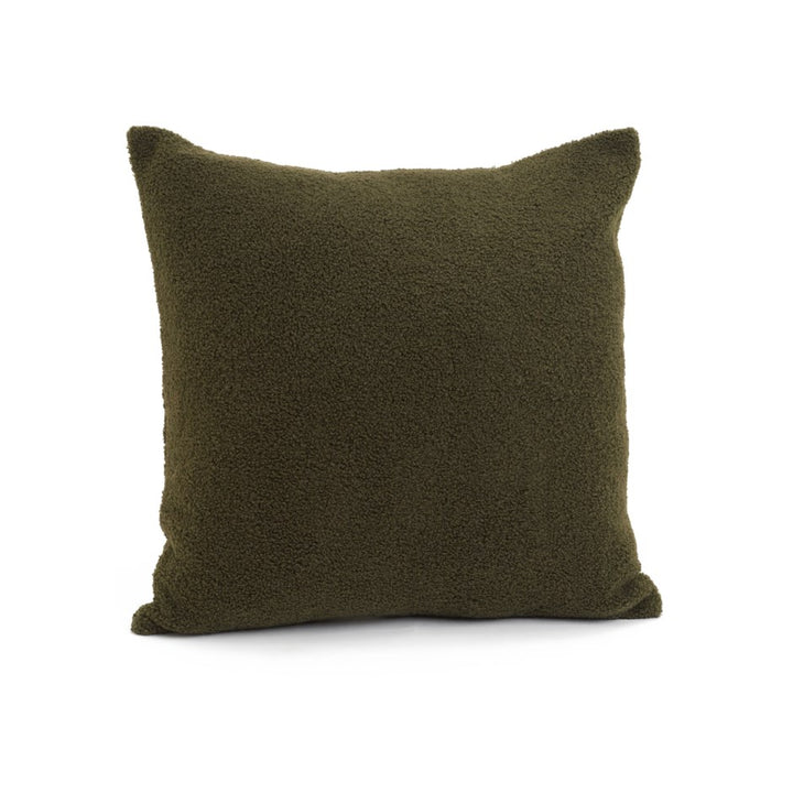Olive Basel Teddy Cushion | Pillow | Derrick Details