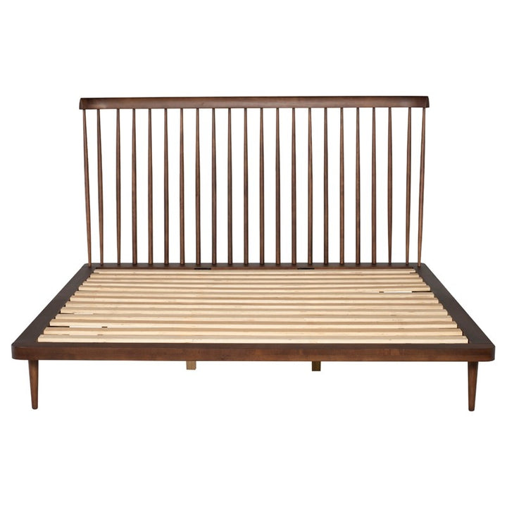 Jessica Walnut Bed | Bed | Derrick Details