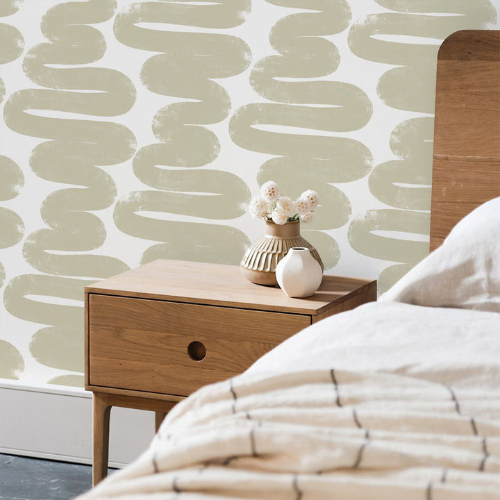 Wiggle Room Peel & Stick Wallpaper | Wallpaper | Derrick Details