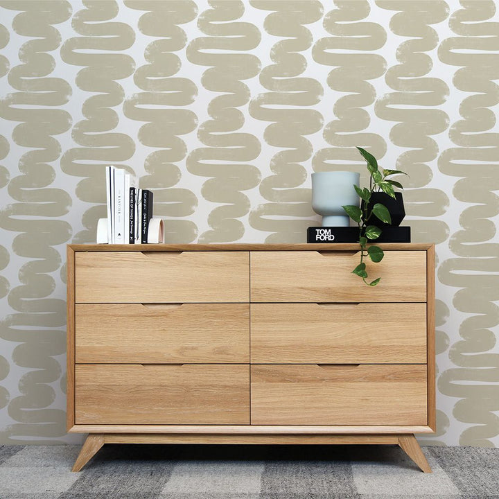 Wiggle Room Peel & Stick Wallpaper | Wallpaper | Derrick Details