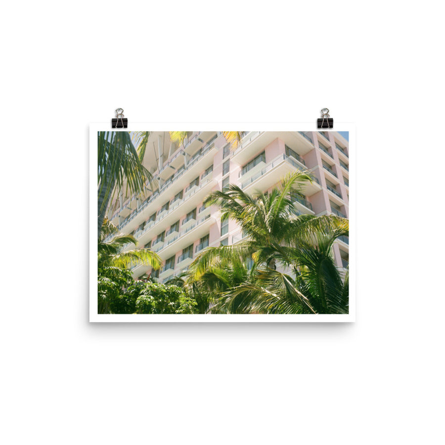 Palm Hotel Art Print |  | Derrick Details