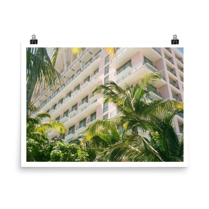 Palm Hotel Art Print |  | Derrick Details
