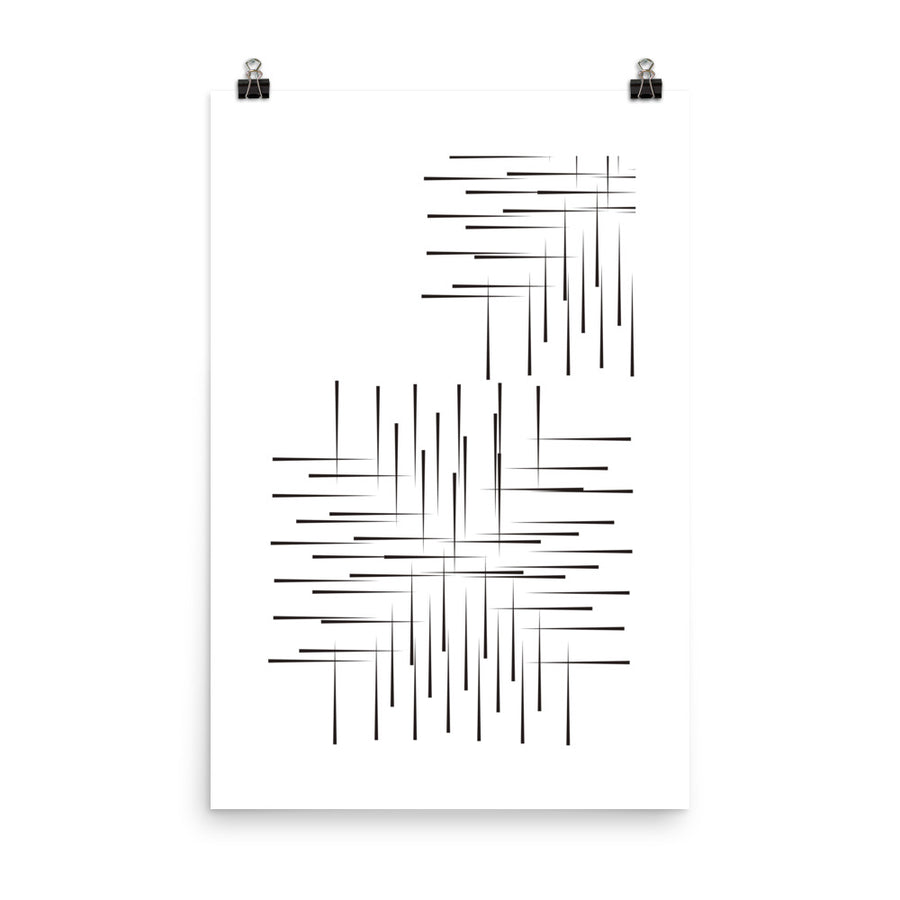 Cross Stitch Art Print | Art Print | Derrick Details