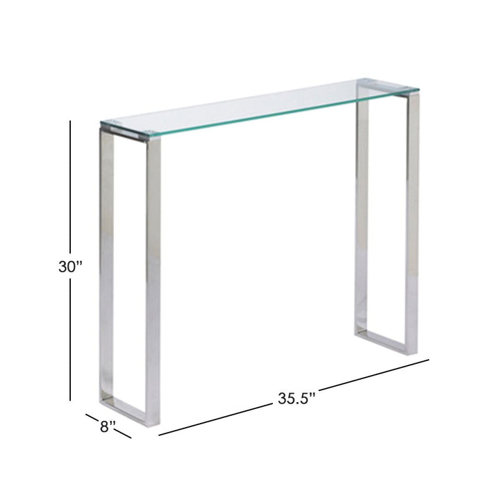 Gem Narrow Console Table | Console Table | Derrick Details