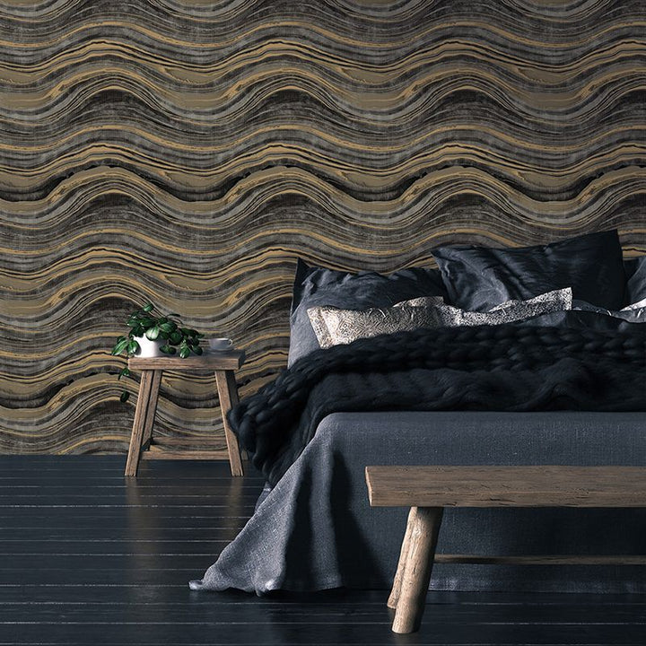 Travertine Peel & Stick Wallpaper | Wallpaper | Derrick Details