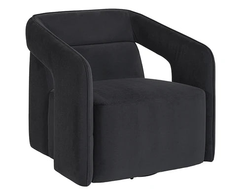 Kendrick Swivel Lounge Chair | Lounge Chair | Derrick Details