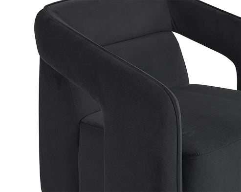 Kendrick Swivel Lounge Chair | Lounge Chair | Derrick Details