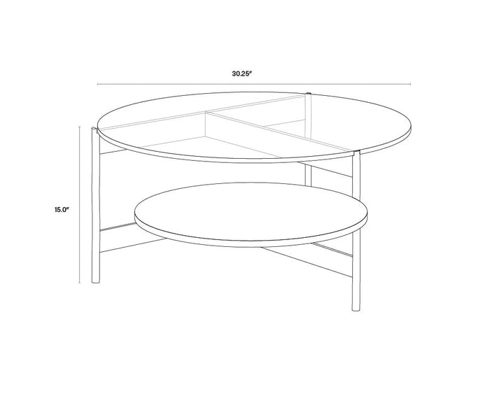 Mikayla Coffee Table | Coffee Table | Derrick Details