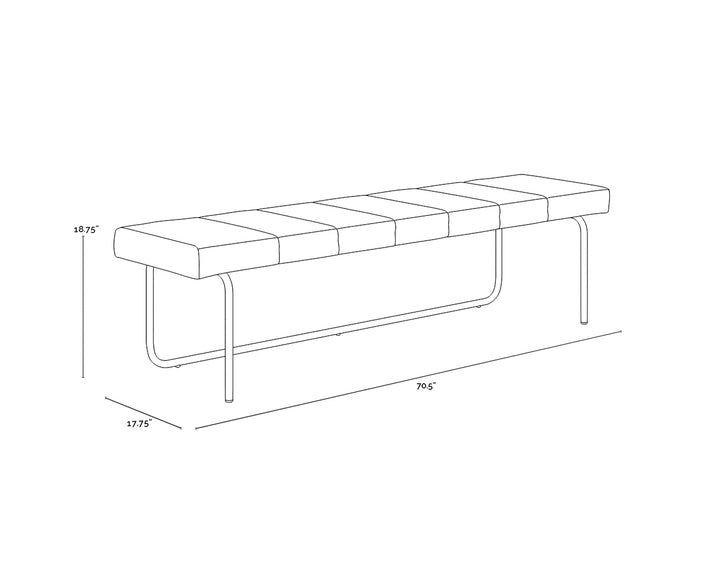 Casimir Bench | Bench | Derrick Details