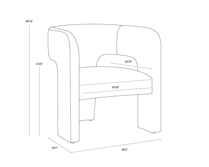 Isidore Lounge Chair | Lounge Chair | Derrick Details