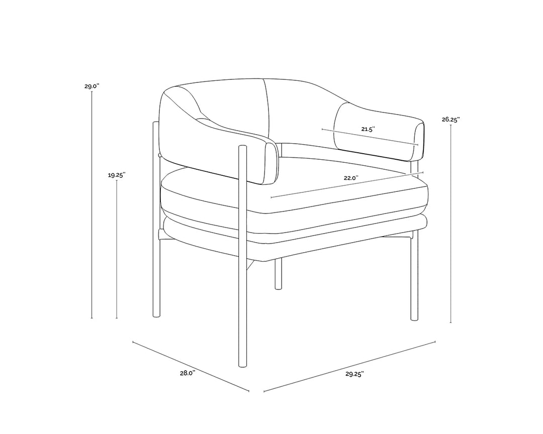 Lola Lounge Chair | Lounge Chair | Derrick Details