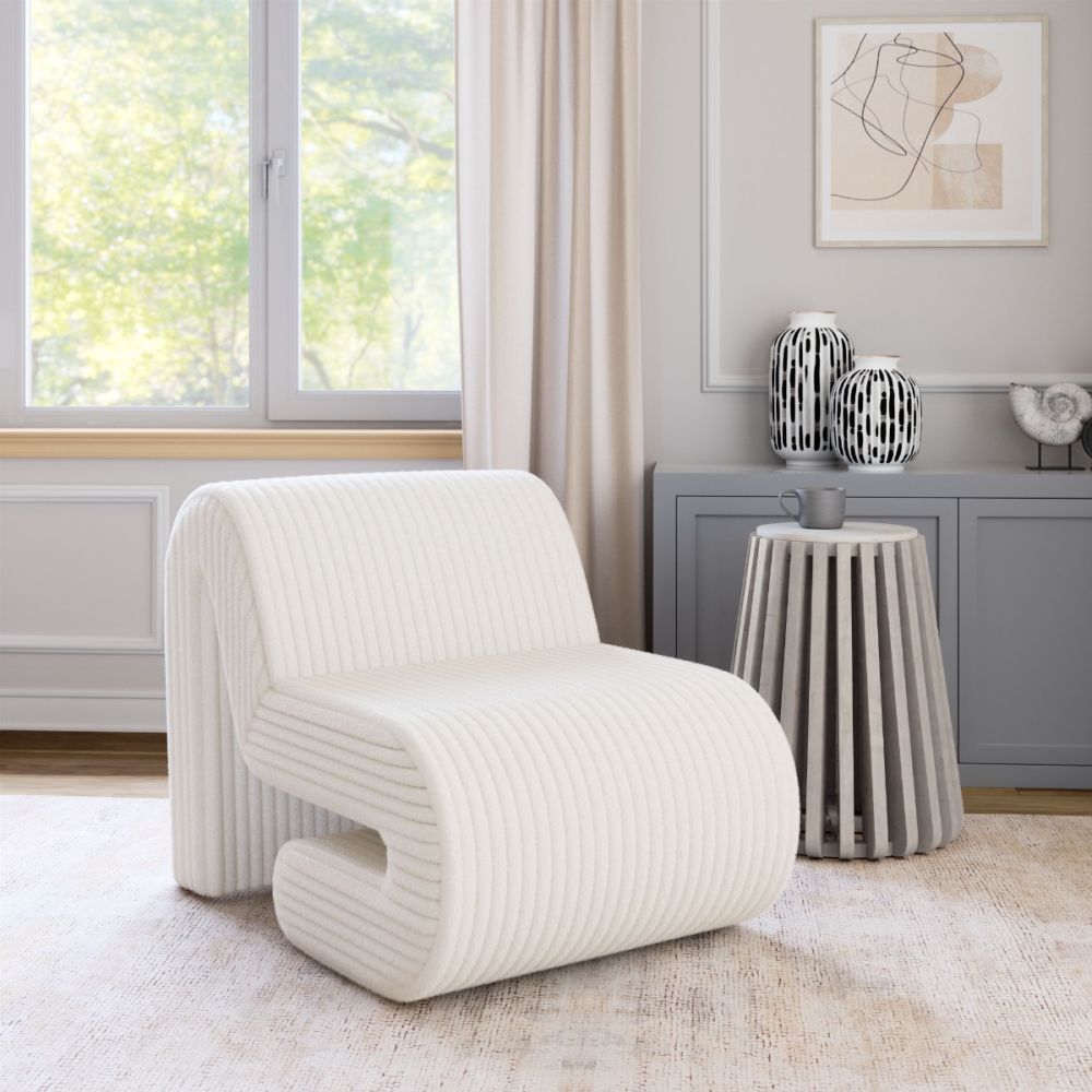 Opam Accent Chair White | Lounge C | Derrick Details