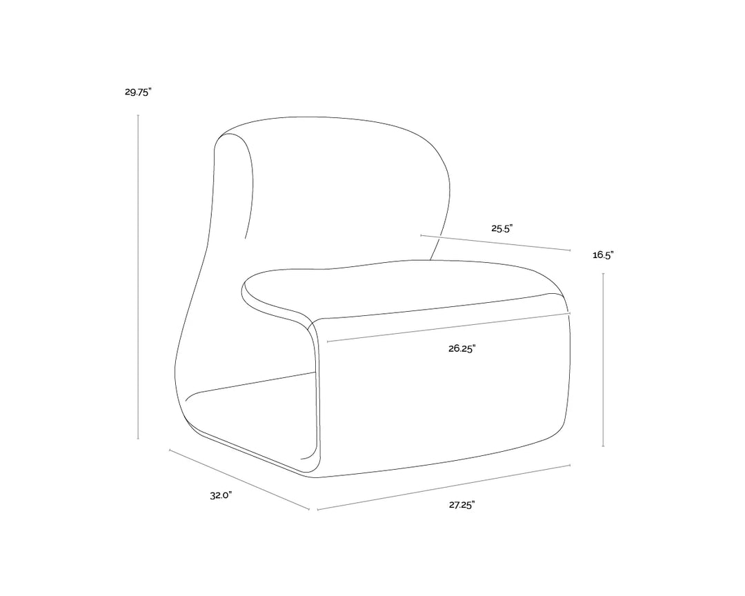 Sophiene Lounge Chair | Lounge Chair | Derrick Details