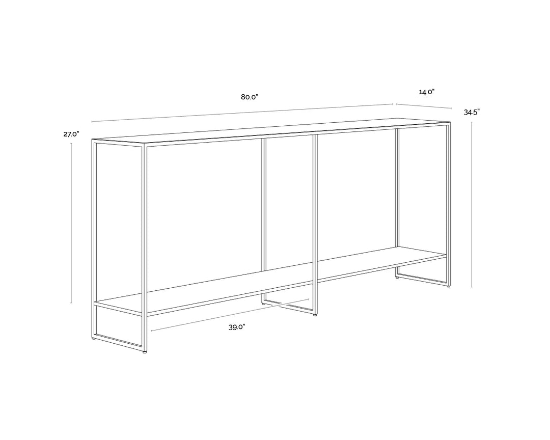 Eiffel Console Table | Console Table | Derrick Details