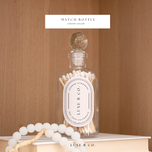 Match Bottles White by Luxe B Co. |  | Derrick Details