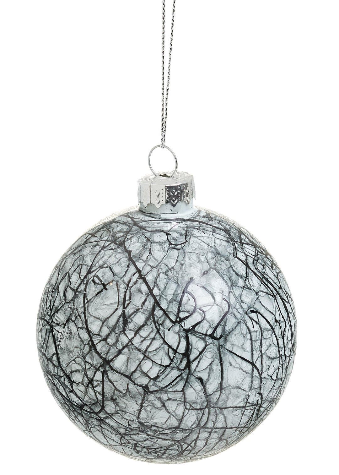 Abstract Glass Ornament