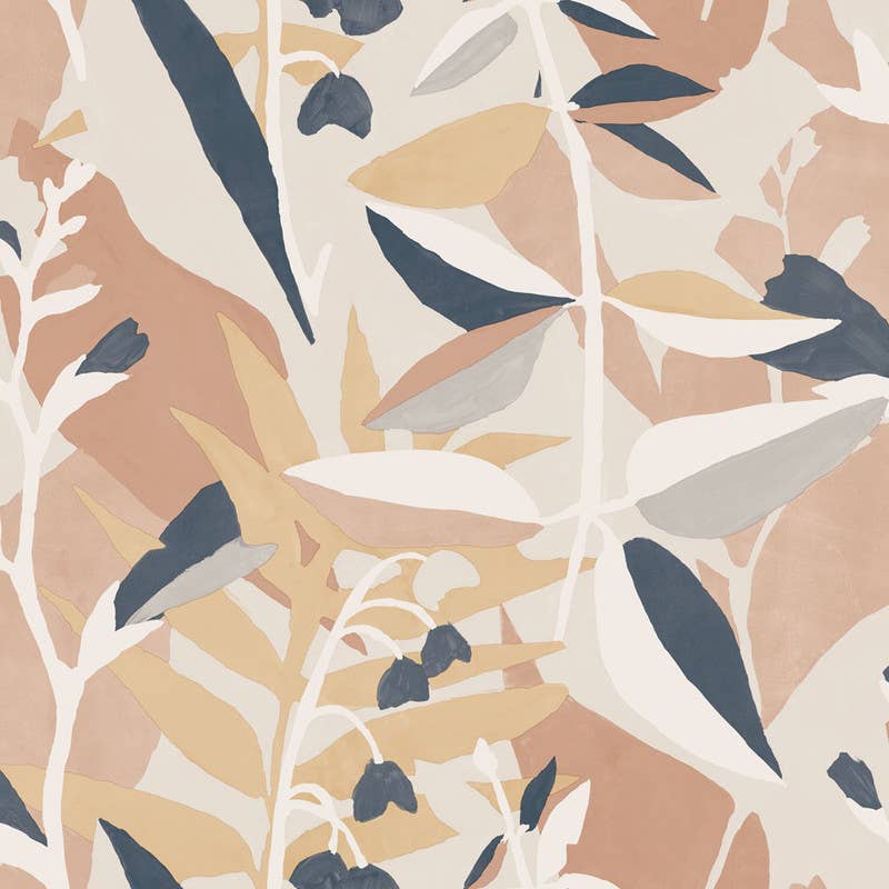 Petite Garden Party Neutral Peel and Stick Wallpaper
