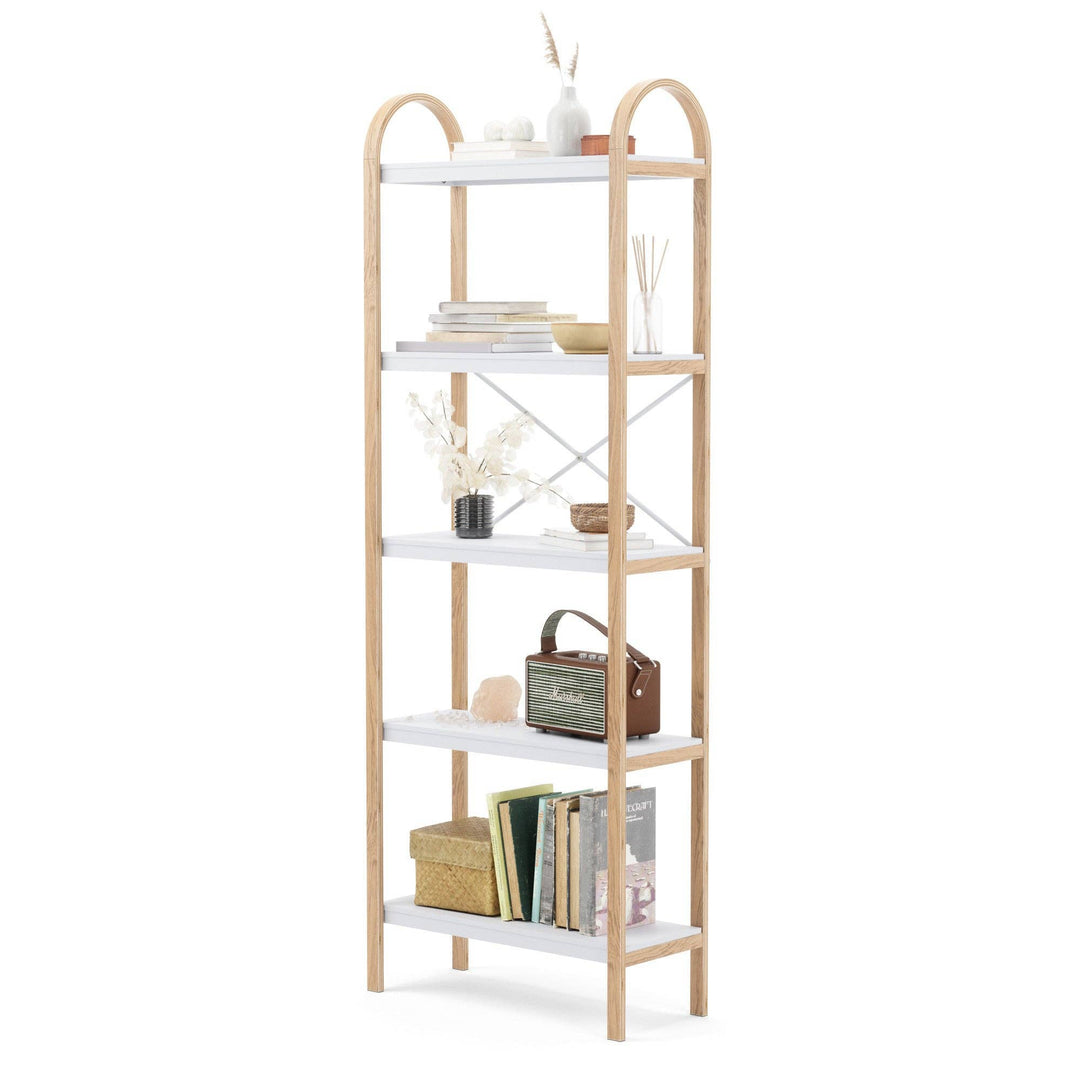 Bellwood Five Tier Shelf | Bookshelf | Derrick Details