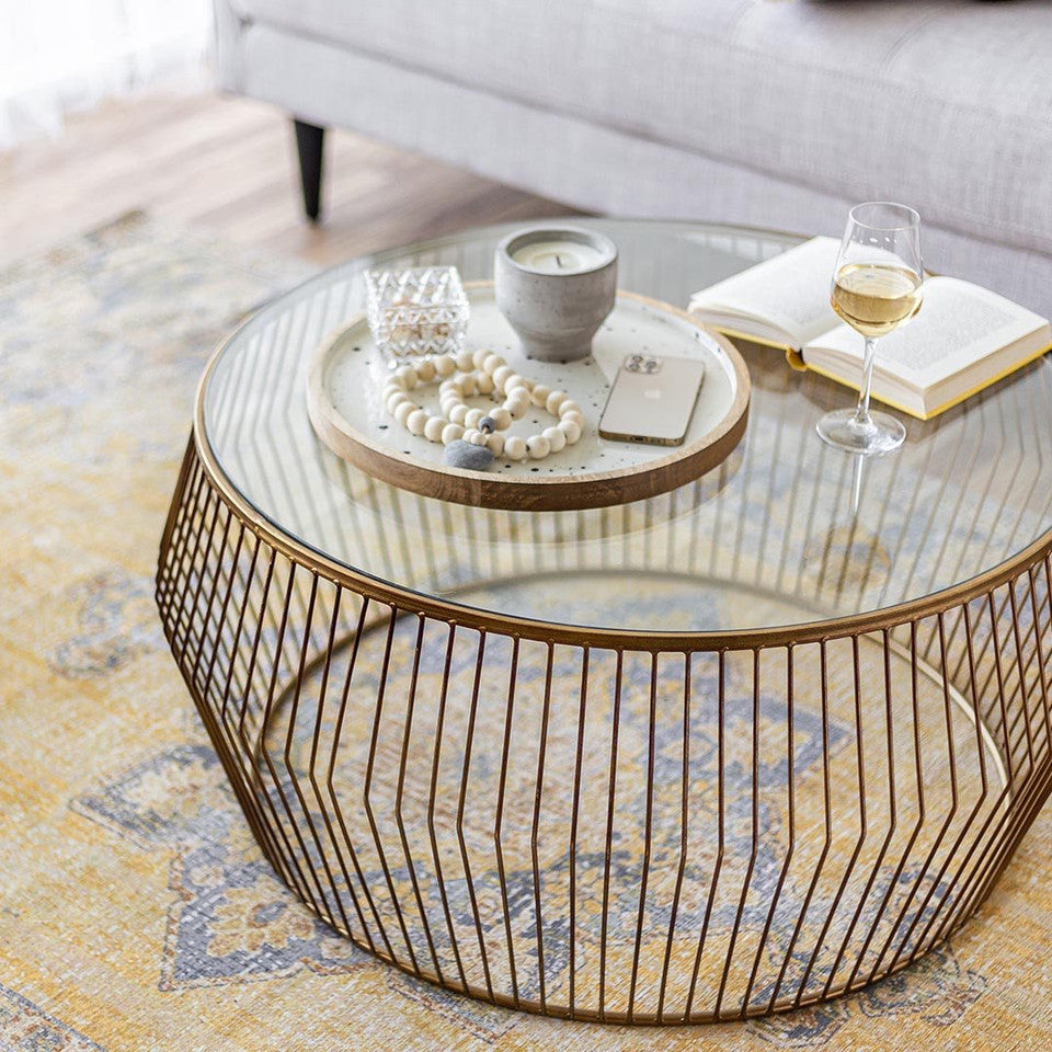Cyclone Wire Coffee Table
