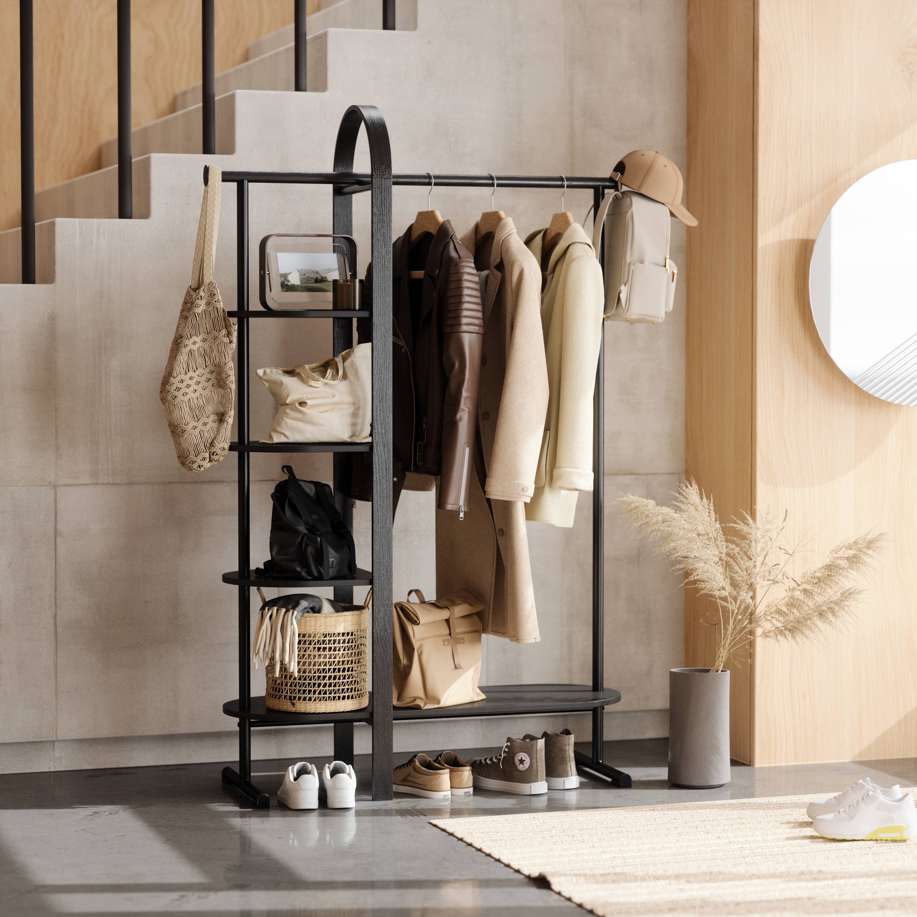 Derrick Rack Bellwood Garment Rack | Coat Rack | Derrick Details