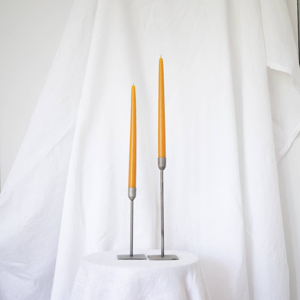 Taper Candles - Pair Harvest Gold | Candle | Derrick Details