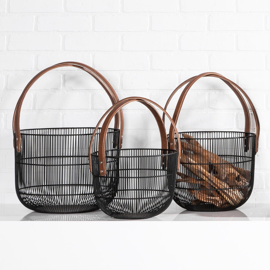 Mission Wire Basket Set | Basket | Derrick Details