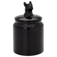 French Bulldog Canister | Décor Canister | Derrick Details