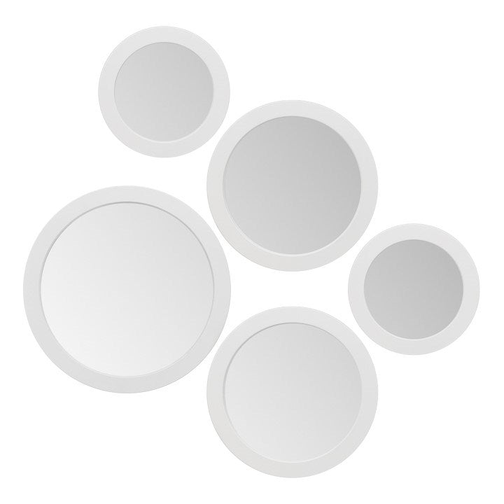 Radius 5-piece Round Mirror Set | Mirror | Derrick Details