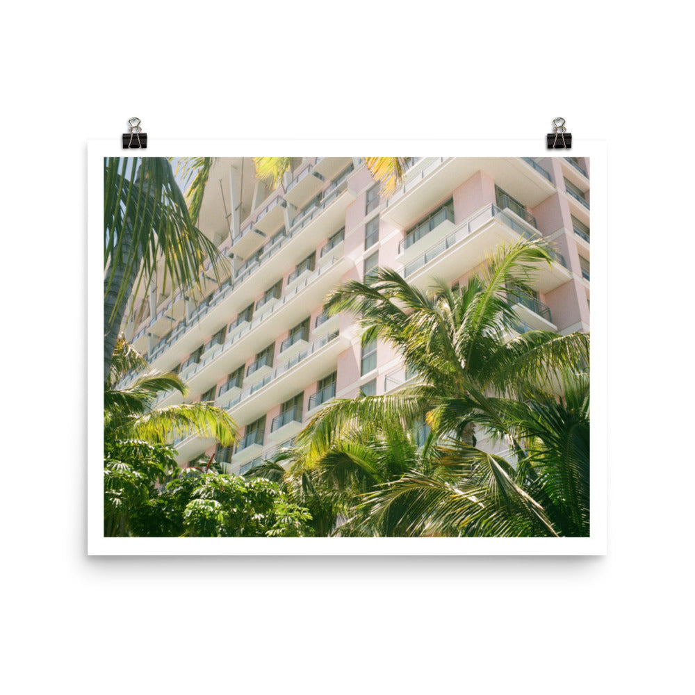 Palm Hotel Art Print |  | Derrick Details