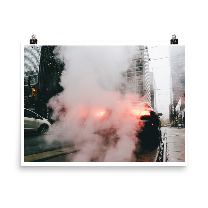 Smoke & Light Art Print | Art Print | Derrick Details