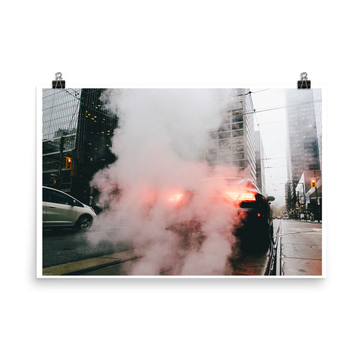 Smoke & Light Art Print | Art Print | Derrick Details
