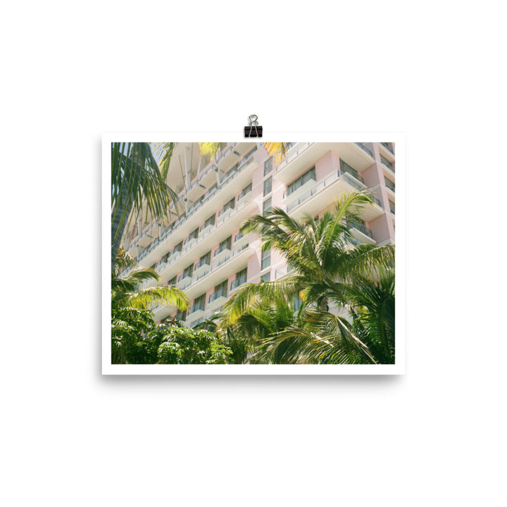 Palm Hotel Art Print |  | Derrick Details