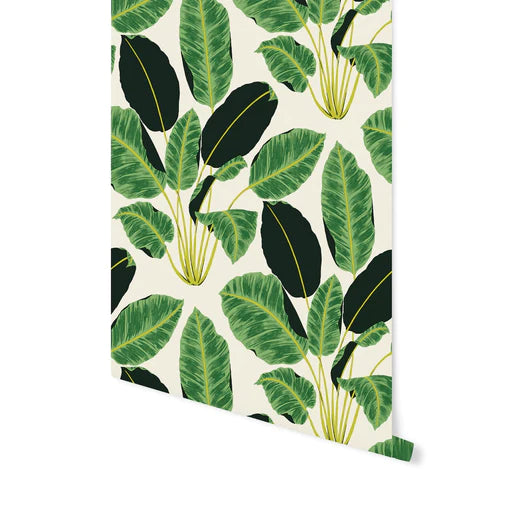 Green Leaves Wallpaper |  | Derrick Details