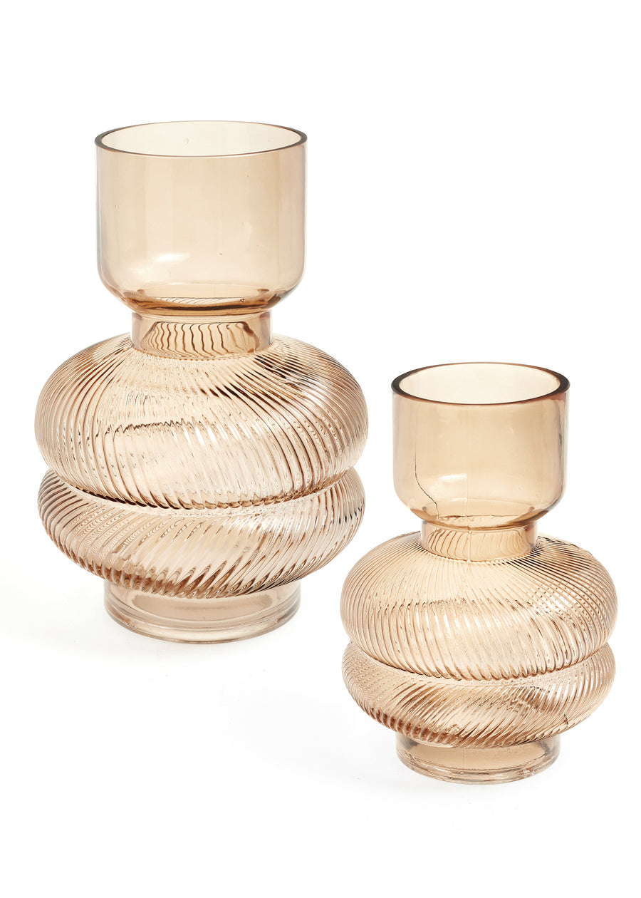 Twill Glass Vase | Vase | Derrick Details