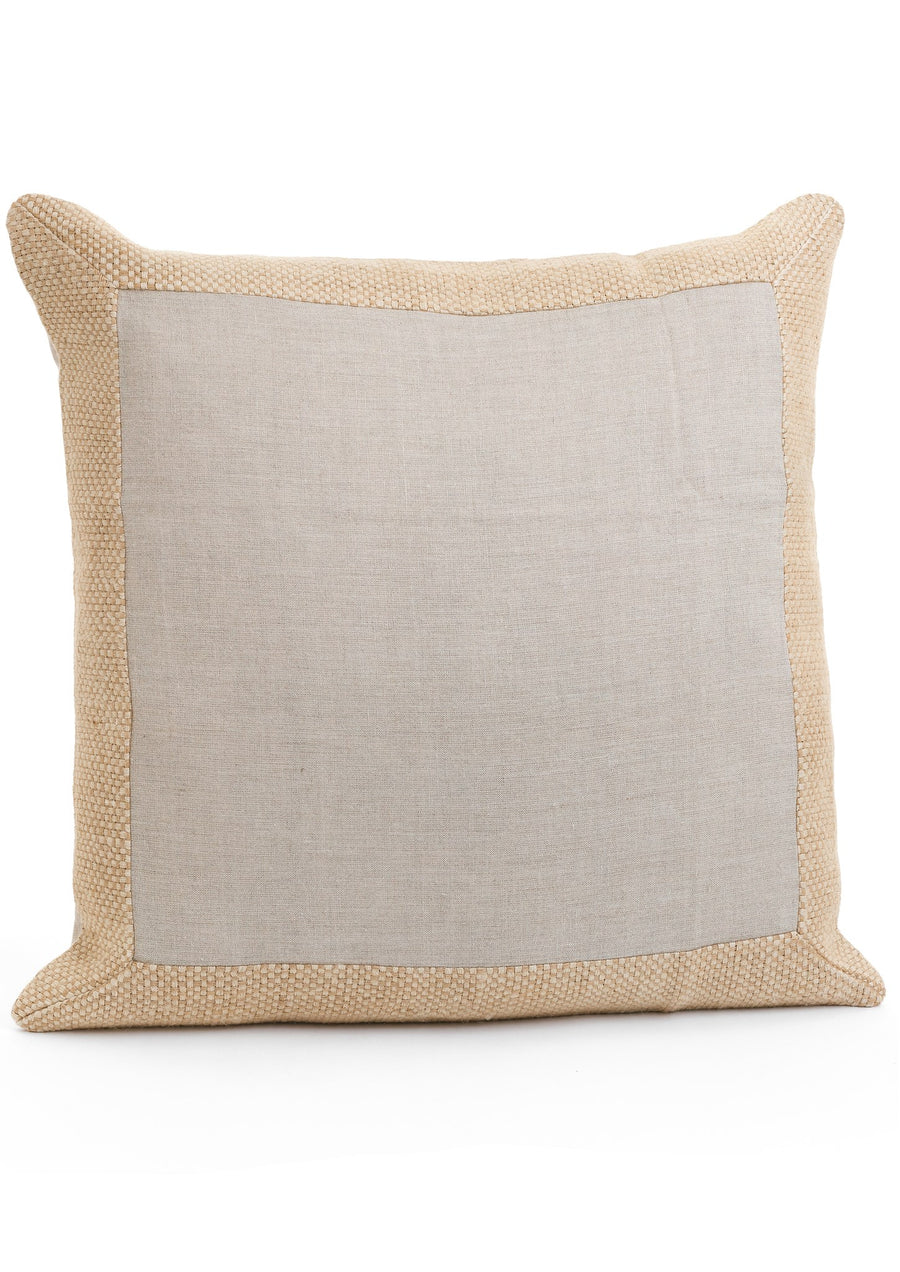 Natural Jute Pillow | Throw Pillows | Derrick Details