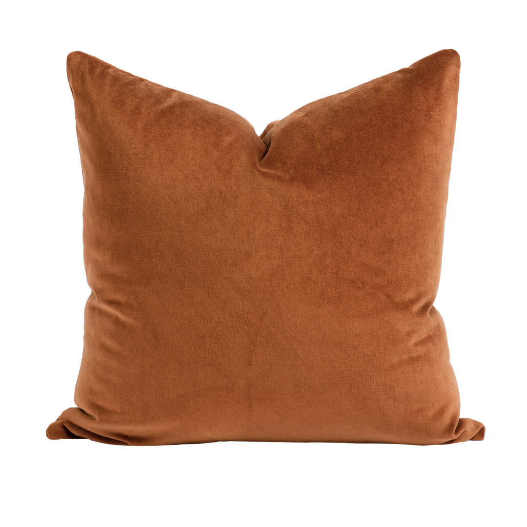 Cognac Cushion | Pillow | Derrick Details